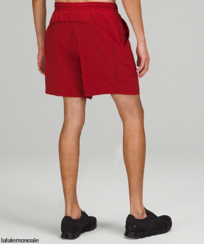 Lululemon Deutschland DELULU825 | Pace Breaker Gefüttert Kurz 7 Sport Rot